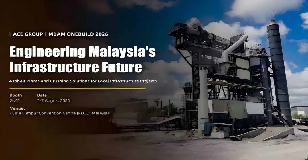 See How ACE Group Is Redefining Efficient Road Construction at OneBuild Malaysia This August