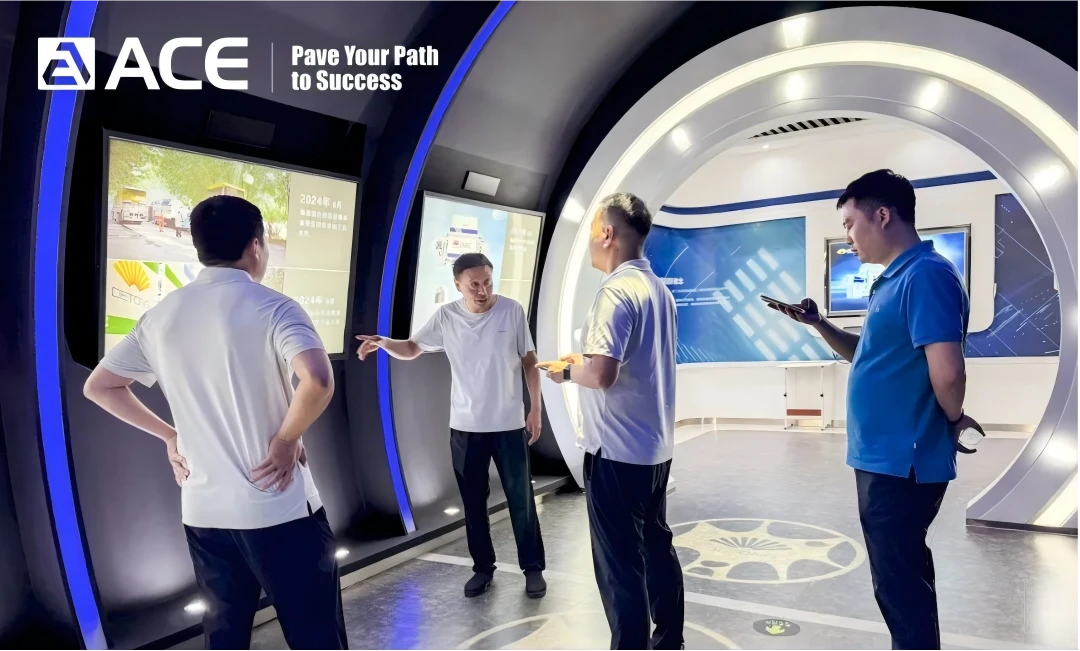 "National Team Power" Visits ACE Group: Sinomach Leaders Tour ACE Group's Xuchang Plant