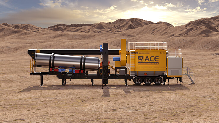 IAM Super Mobile Asphalt Mixing Plant Manufacturer