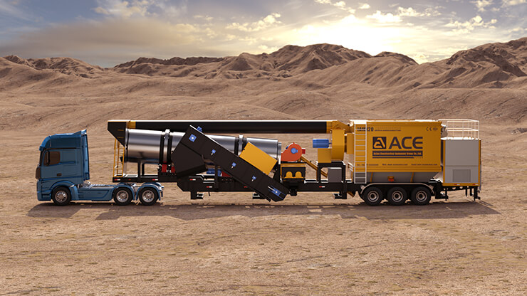 IAM Super Mobile Asphalt Mixing Plant Wholesale