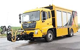 High-performance road marking removal vehicle for large-scale highway maintenance projects