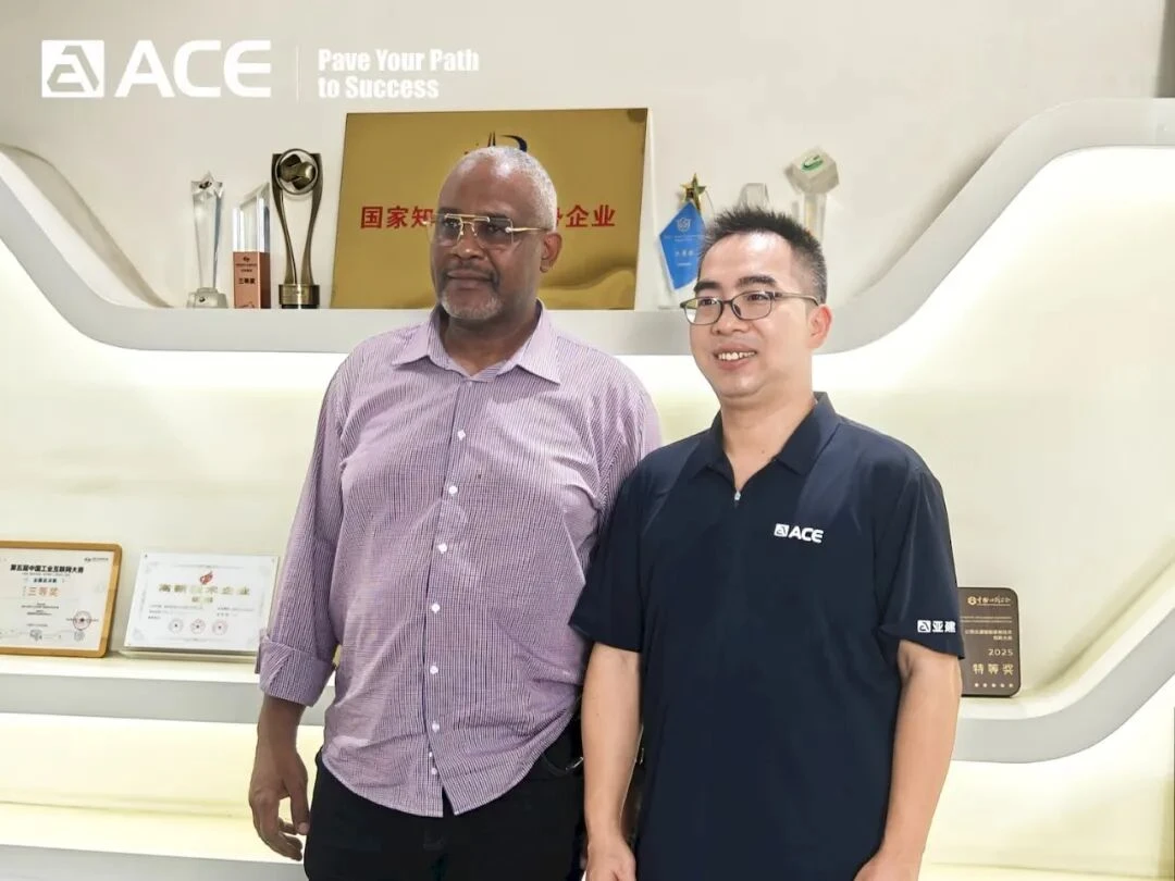 July Heat Fails to Stop International Cooperation — Cameroonian Clients Visit ACE Group