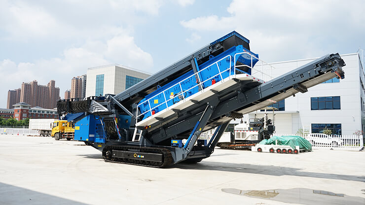 Mobile Crawler Screening Plant Price