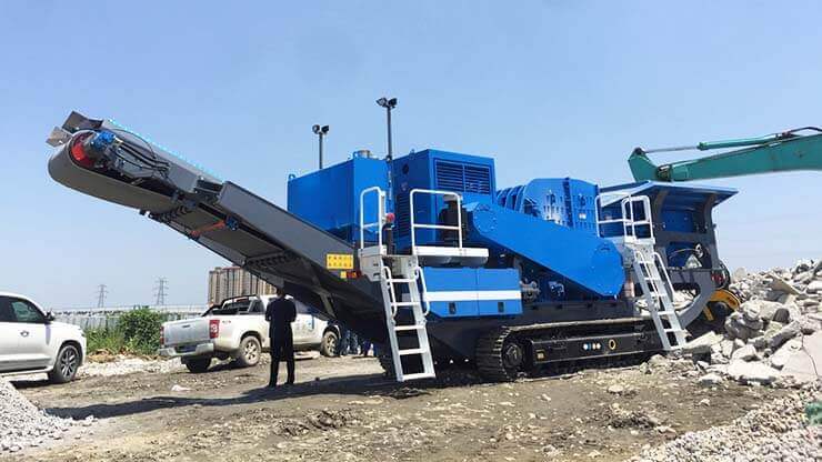Mobile Crawler Impact Crusher for Sale