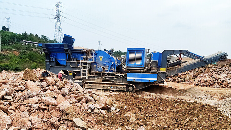 Mobile Crawler Impact Crusher Manufacturer