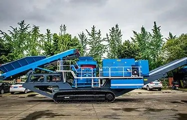 Mobile Crawler Cone Crusher AMC Series
