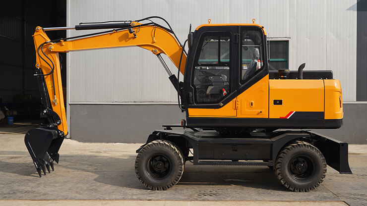 Wheel Excavator 750L Price