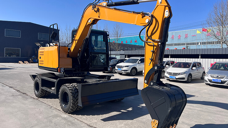 Wheel Excavator 850L Supplier