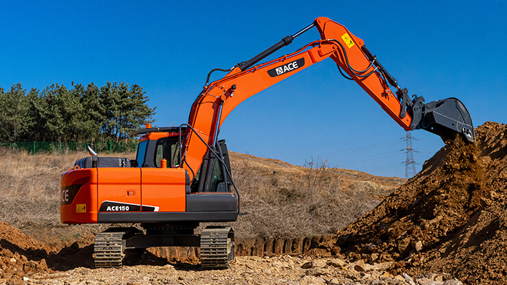 ACE150 Excavator Price