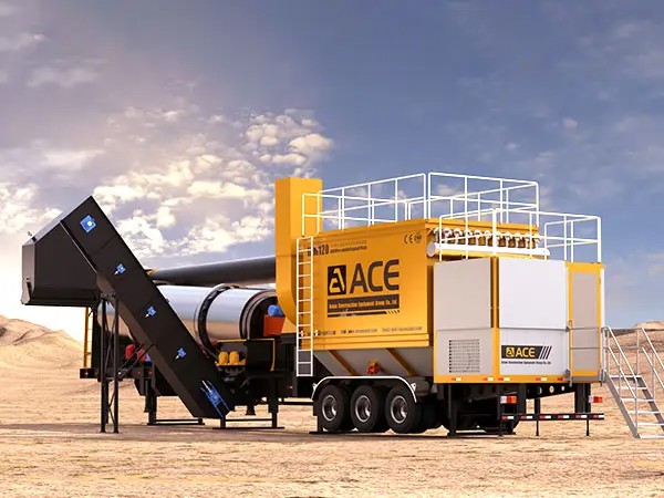 IAM Super Mobile Asphalt Mixing Plant