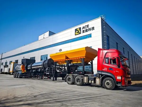 40t/h-120t/h Supermobile Asphalt Plant IAP Series