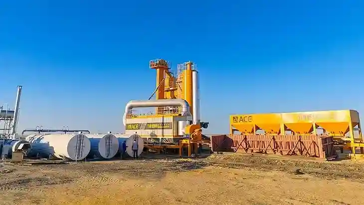 MAP series semi-mobile asphalt plant