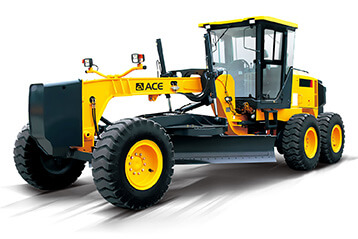 Precision motor grader for road leveling and maintenance