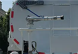 Platform hydro water cannon