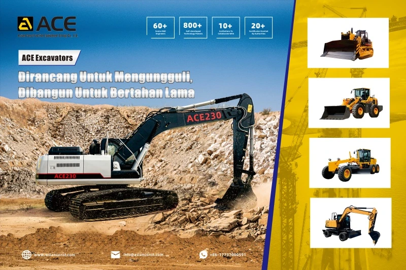 ACE65 Excavator in action