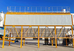Secondary bag house dust filter system for environmental protection