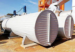 Customized asphalt plant design with optional RAP processing unit