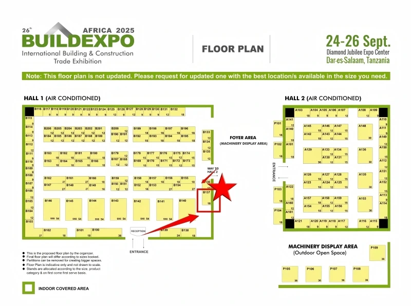 BUILDEXPO AFRICA 2025 Exhibition Banner