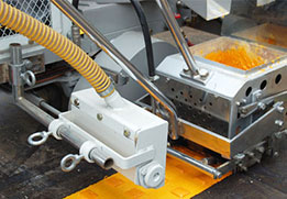 Perfect linearity and neat convex lines created by professional thermoplastic marking equipment