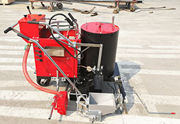 Flexible heating modes for thermoplastic road marker including LPG and fuel-saving fuel injection