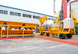 drying drum and mixer for compact asphalt plant cap series