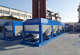 cold aggregate feeder for drum mix asphalt plant
