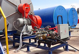 burner for drum mix asphalt plant