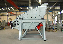 grading screen for dry mix mortar plant