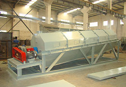 drum screen on dry mix mortar plant
