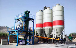 40t/h vertical dry mix mortar production line for construction