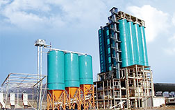 Large scale 160t/h tower type dry mix mortar manufacturing plant