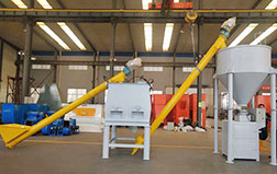 10t/h mini dry mix mortar production machine for small projects