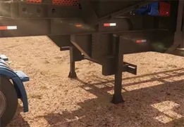 Mobile chassis with rapid reassembly feature for super mobile asphalt plant