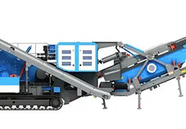 Return Screening of Mobile impact crusher plant