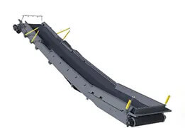 Main Belt Conveyor on mobile impact crusher plant