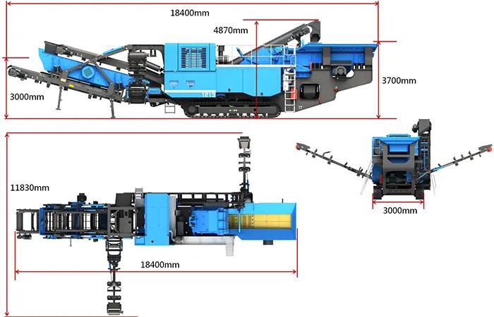 Operating Dimensions