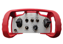 Controller on mobile impact crusher plant