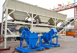 Integrated compact module of mobile wet mix plant for easy transportation