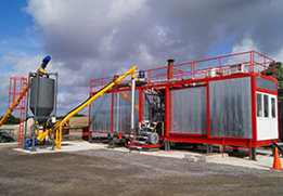 Automatic control system with professional panel for easy operation and labor saving in bitumen plant