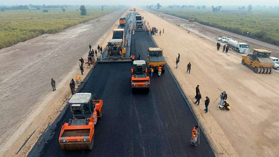 road construction machinery 