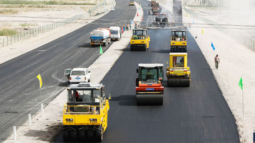 road construction machinery 