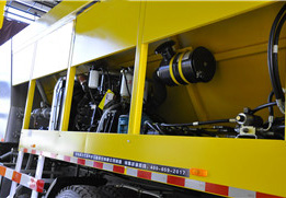 Efficient aggregate transmission system with vibration absorber and patented fiber supply system
