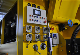 Patented paver box with double-row screw propeller and automatic retractable structure