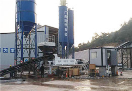 Vibration mixing stabilized soil plant project in Guangxi Province
