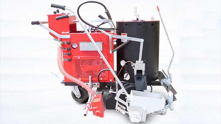 Self-propelled Thermoplastic Screeding Road Marking Machine Wholesale