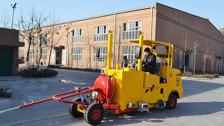 Driving-type Thermoplastic Spraying Road Marking Machine for Sale