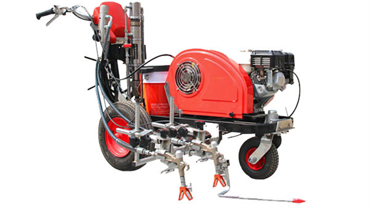 Hand-push Cold Paint Airless Road Marking Machine for Sale