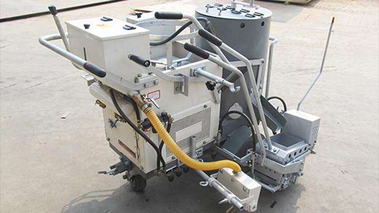 Self-propelled Thermoplastic Convex Road Marking Machine Price