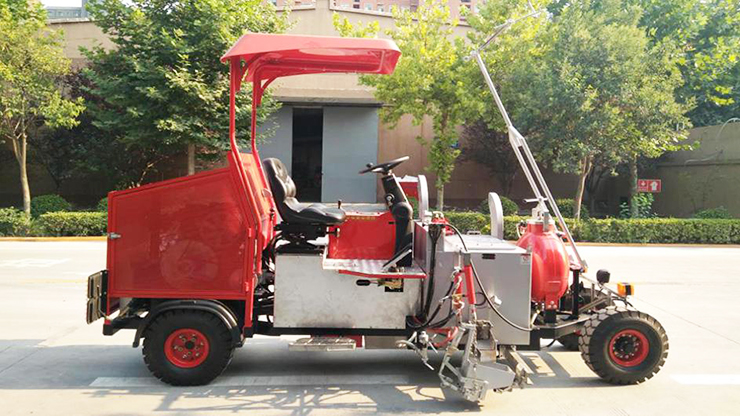 Driving-type Thermoplastic Screeding Road Marking Machine Price