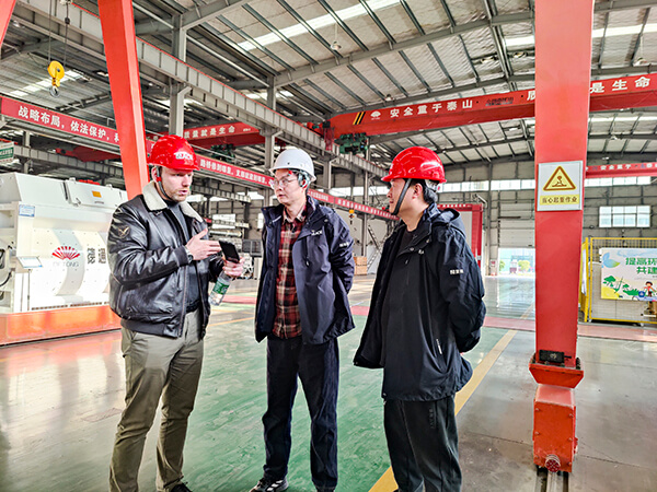 A Russian client visited ACE Group